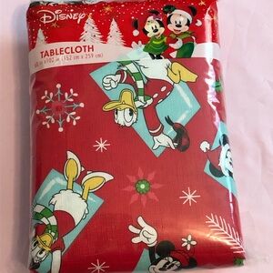 Disney Christmas Tablecloth 60x102
